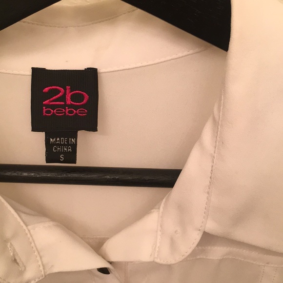 Bebe high low blouse - Picture 2 of 4